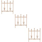  3 PCS Fence Mini Garden Fencing Micro Landscape Imitation Miniature