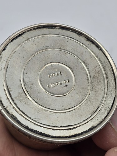 Vintage Birks Ring Box, Engagement/Wedding Style Sterling Silver Ring Box, - Picture 5 of 10