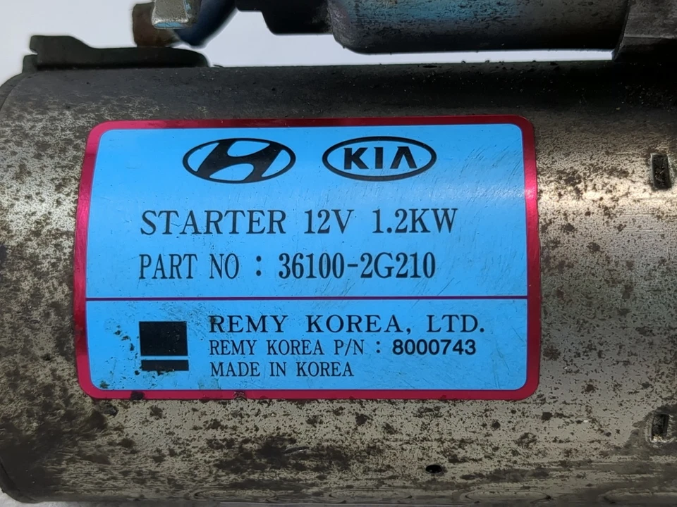 Solenóide de motor de arranque de carro Hyundai Sonata 2015-2019 fabricante de equipamento original CTMP8 - Imagem 2 de 4