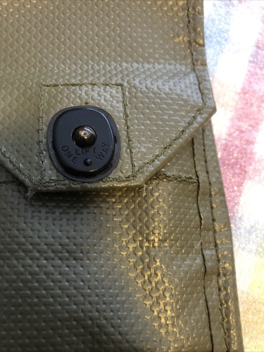 5506573 Olive Drab Cleaning Rod Case ( M1 ) 14" Case With Belt Hook USGI NOS - Picture 7 of 7