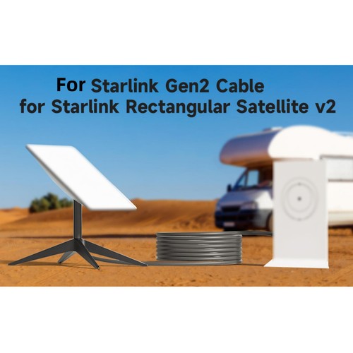 For Starlink Cable Cord Rectangular Dish To Router V2 3M/10Ft 1200Mbps Cable - 第 9/15 張圖片
