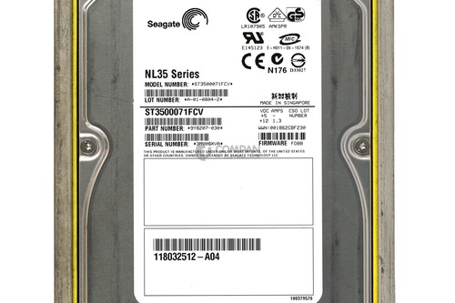 101-000-018 EMC HDD 500GB 7.2K SATA II 3.5" LFF - Picture 4 of 8