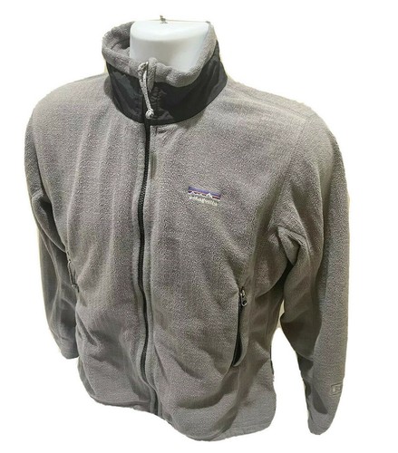 Vintage Patagonia Womens Regulator High Pile Fleece Jacket M Gray Made in USA - Bild 4 von 6