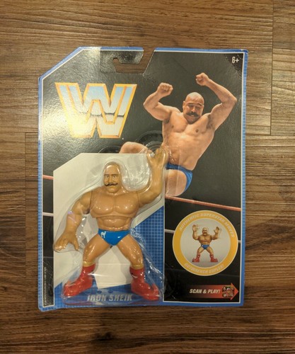 NEW WWE Iron Sheik Figure Hasbro Retro 8 WWF WCW E...