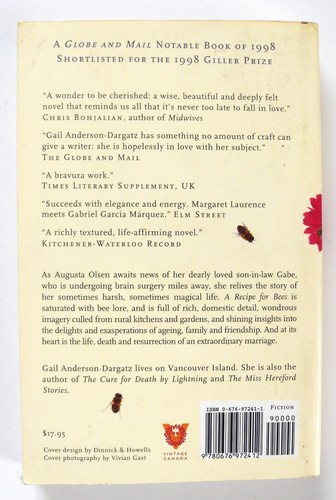 A Recipe for Bee by Gail Anderson-Dargatz ( 1998,Paperback) - Picture 2 of 5
