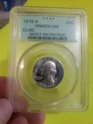1976 S 25C Silver Washington Quarter PCGS - CLAD PR69DCAM *** FAST S/H***