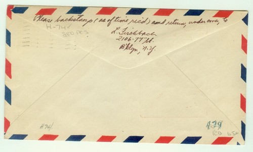 US Jun 16 1935 Adrian, Mich. Cover, Adrian Municipal Airport, Signed. - Picture 2 of 2
