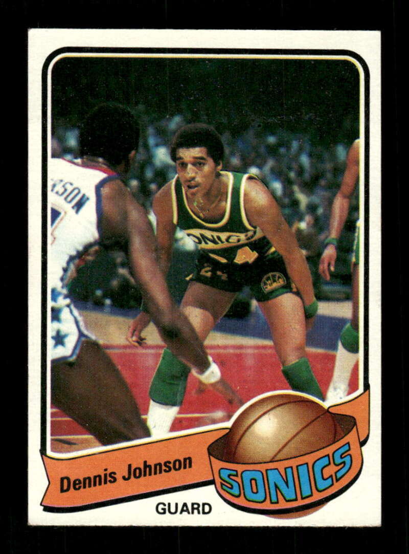 1979-80 Topps  6 Dennis Johnson 2nd yr VGEX centered BXCP31