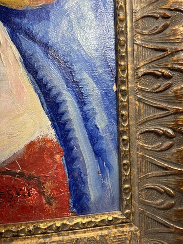 WALTER MAZESKI ANTIQUE FISH STILL LIFE VINTAGE ORIGINAL ON CANVAS OIL PAINTING - Picture 17 of 23