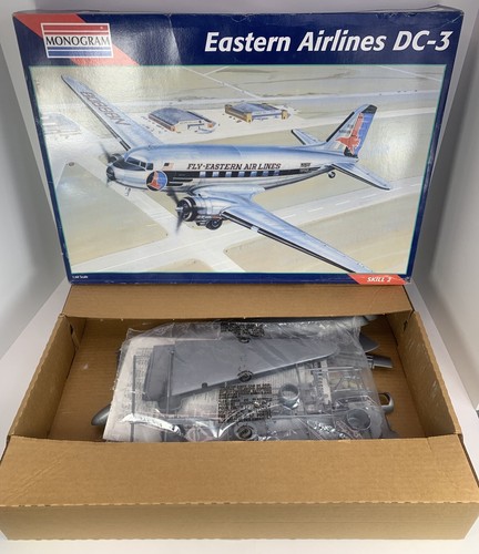 VTG Monogram Eastern Airlines DC-3 1:48 Scale Model #5610 Aviation Complete NOB - Picture 5 of 12