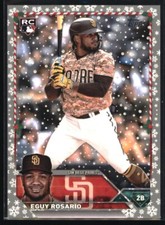 2023 Topps Holiday #H28 Eguy Rosario RC - Metallic -San Diego Padres