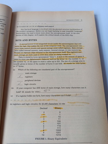 6502 Guida autodidatta alla programmazione linguaggio assemblaggio copertina morbida libro Fernandez - Foto 7 di 19