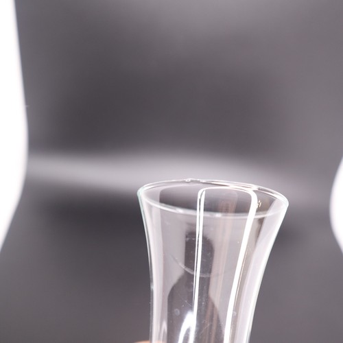 Princess House Heritage Etched Crystal Wine Carafe Decanter 8.5” used - Picture 5 of 5