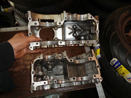 1977 OEM honda xl 175 engine motor crank cases, 3/21  - Bild 11 von 11