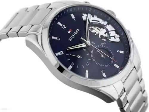 Orologio Uomo Tommy Hilfiger Silver 1710448 Ref. 1710448 2 Anni di Garanzia - Foto 2 di 6