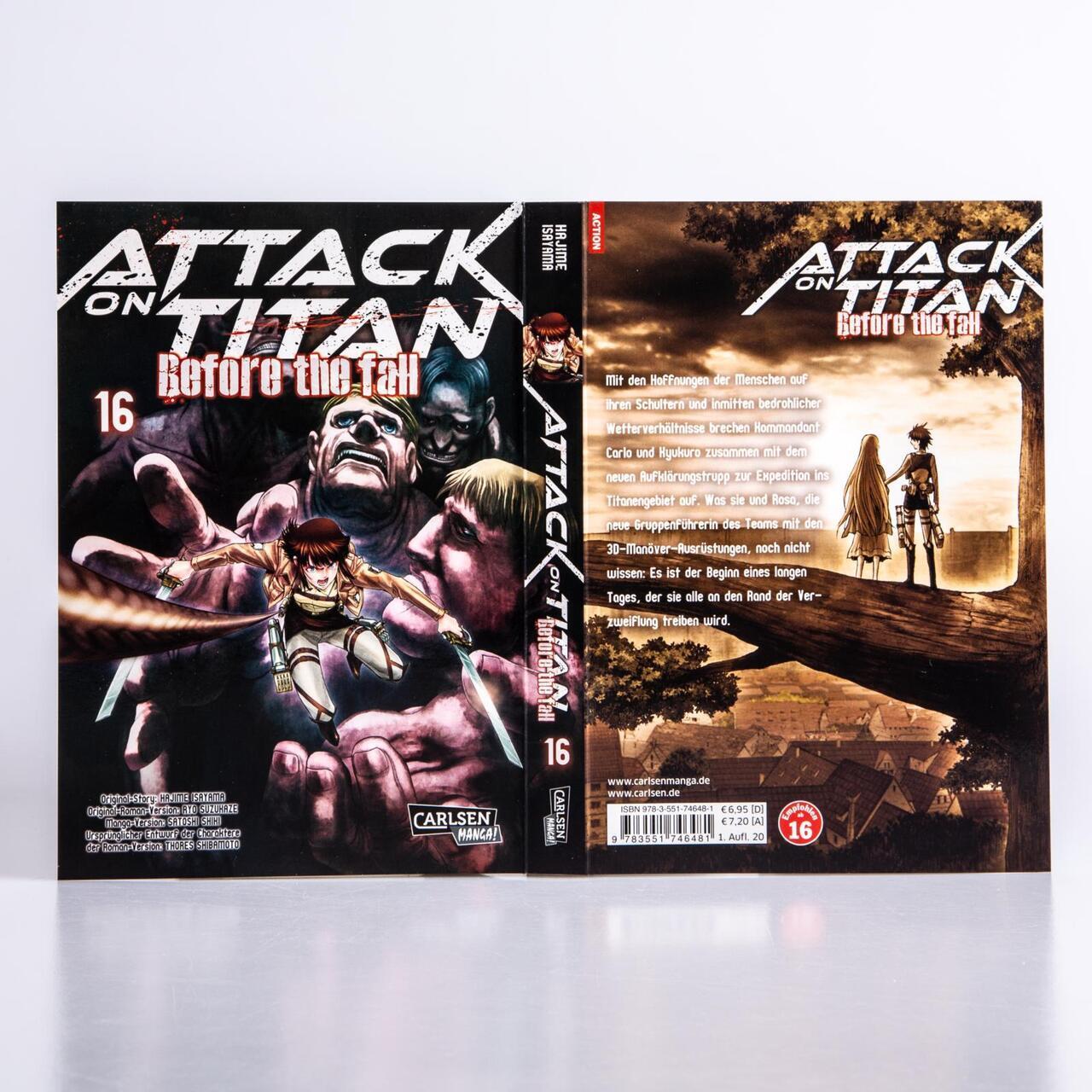 Thumbnail - Attack On Titan - Before The Fall 16 Hajime Isayama