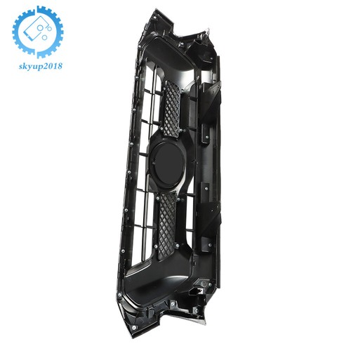 Conjunto de parachoques delantero rejilla superior plástico cromado para Toyota Tacoma 2012-2015 - Imagen 9 de 24