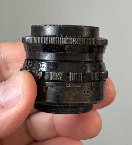 Schneider Xenon 16mm f2 C mount lens 16mm Camera Bolex Early Brass - Picture 6 of 12