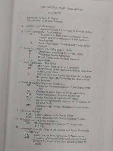 Studies & Essays Soviet Union, E. European Economies Vols. I & II Arcadius Kahan - Imagen 7 de 9