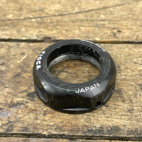 Tioga Avenger Headset Top Nut 1 1/8" in Threaded NOS Black 90s Mountain Bike - Picture 3 of 12