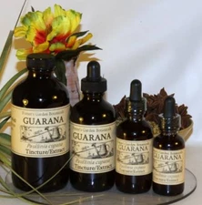 GUARANA Extract burn fat energy enhancement headache remedy ORGANIC Tincture ~