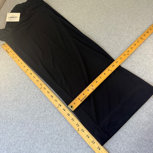 Alembika Größe 2 US 8/10 Canon weites gerades Bein schwarze Hose elastischer Bund neu mit Etikett - Bild 9 von 13