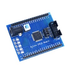 Xilinx XC9572XL CPLD AMS Development Learning Test Board+4 Programm LED