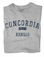 Concordia Kansas KS T-Shirt EST