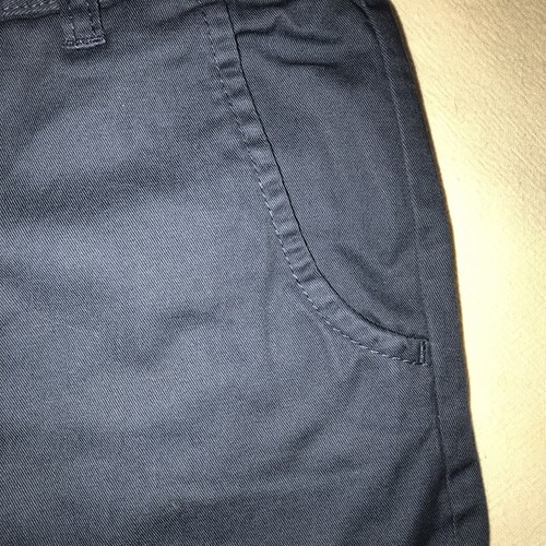 Crazy 8 By Gymboree 14 Chino 100% Cotton School Shorts Uniform Boy Blue New NWT - Picture 3 of 7