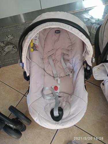 trio chicco completamente nuovo colore beige tre in uno completo di borsa - Foto 3 di 8