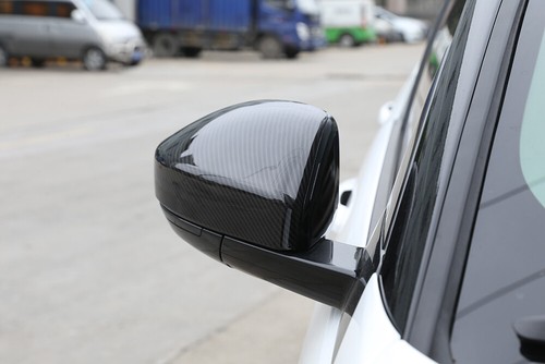 2x Cubierta de espejo retrovisor lateral ABS de carbono para Land Rover Discovery Sport 2015-2019 - Imagen 5 de 12