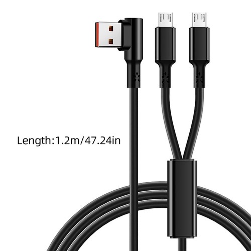 Double Port USB Cable 66W Flexible USB Charging Cable 6A for Fast Charging - 第 8/11 張圖片