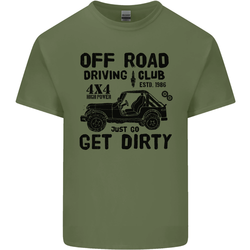 Off Road Driving Club Get Dirty 4x4 Funny Mens Cotton T-Shirt Tee Top - Picture 51 of 101