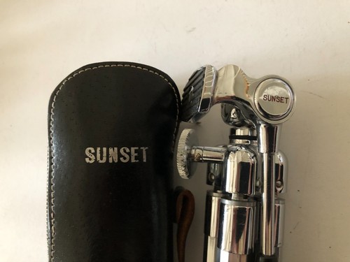 Vintage SUNSET Teleskopstativ mit Koffer - Bild 2 von 4