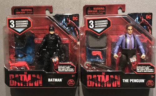 2021 DC Spin Masters⭐️ 1st Editions - THE BATMAN vs THE PENGUIN ⭐️UNOPENED⭐️ - Picture 6 of 15