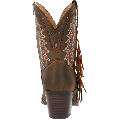 Crush™ by Durango® Women's Roasted Pecan Bootie Western Boot - Picture 4 of 7