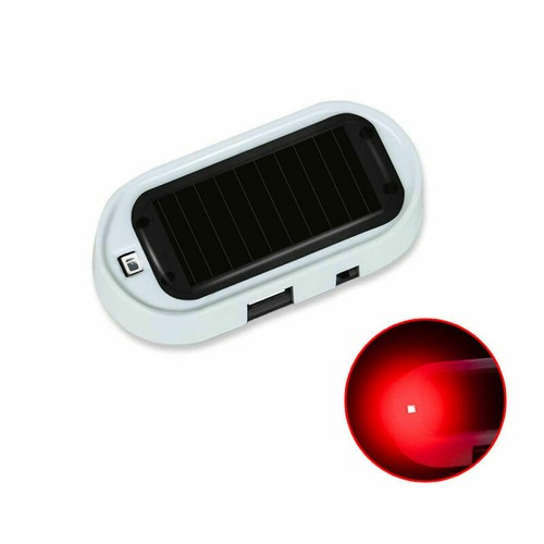 Fake Solar Strobe Car Alarm LED Light Warning Security System Anti-theft Flash  - Picture 10 of 11