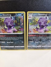 Galarian Slowking Chilling Reign Holo 98/198 And Reverse Holo