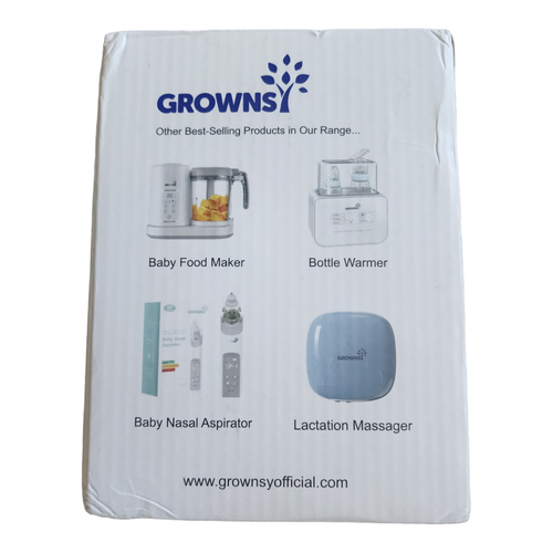 Scaldabiberon Grownsy Bianco Modello N1 - AC 120V "Genitori Miglior Aiutante" NUOVO - Foto 2 di 7