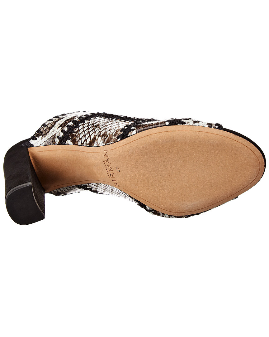 Alexandre Birman Astrid Astrid Astrid 85 Snakeskin-Embossed Leather Mule 961db2 Alexandre Birman Astrid Astrid Astrid 85 Snakeskin-Embossed Leather Mule 961db2