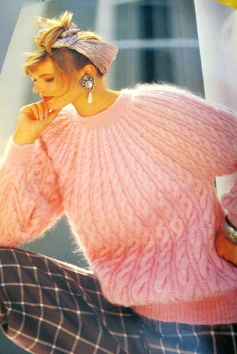 SIRDAR LADIES KNITWEAR KNITTING PATTERN BOOK NO. 552 KID MOHAIR - Picture 9 of 10