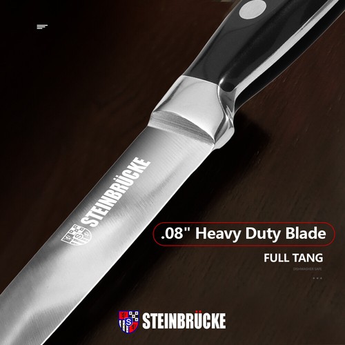 4"Paring Small Kitchen Knife Forged from German Stainless Steel For Peeling USA - Picture 6 of 7