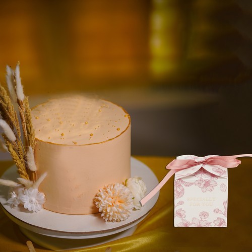 20 Stück Geschenkboxen mit Band Gastgeschenkboxen für die Taufe 2,76"x2,76"x2,76" Rosa - Bild 8 von 8