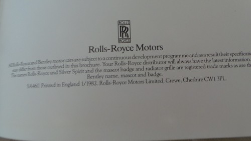 R R PUBLICATION;;; MAKERS OF THE BEST CAR IN THE WORLD. - Picture 6 of 6