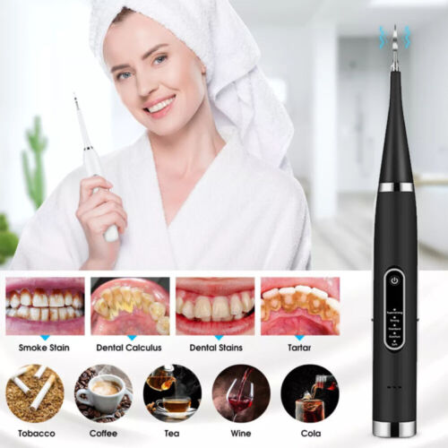 Dental Tooth Cleaner Powerful Ultrasonic Plaque Remover for Teeth with 5 Modes - Picture 6 of 18