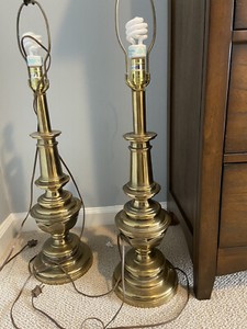 Stiffel Leviton Table Lamps Stiffel Leviton Table Lamps, Stiffel Brass Lamps Vintage