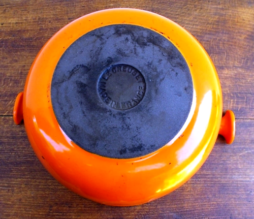 Le Creuset friteuse ENZO MARI La Mama fonte orange Volcanic, N° 20 - Imagen 5 de 8