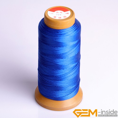 Nylon Beading Cord 0.6mm 230 Meters 210D Sewing Thread Knotting Jewelry Making - Picture 17 of 66