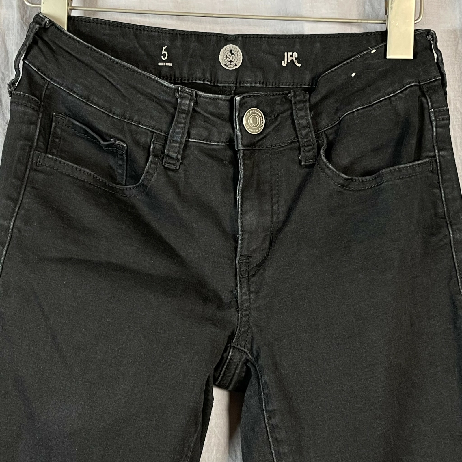 Authentic American Heritage Girls Size 5 Jeggings Jeans Pants Pockets Juniors - Picture 5 of 8