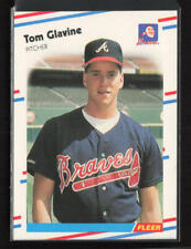 1988 Fleer #539 Tom Glavine Atlanta Braves Rookie NM